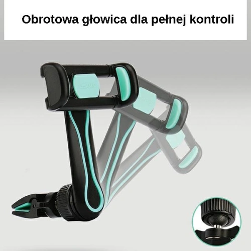 Kup Uchwyt samochodowy USAMS Air Vent Tuyere FX Series czarny/black VSFX01 - USA746BLK - {ean13} - Sklep Home Screen