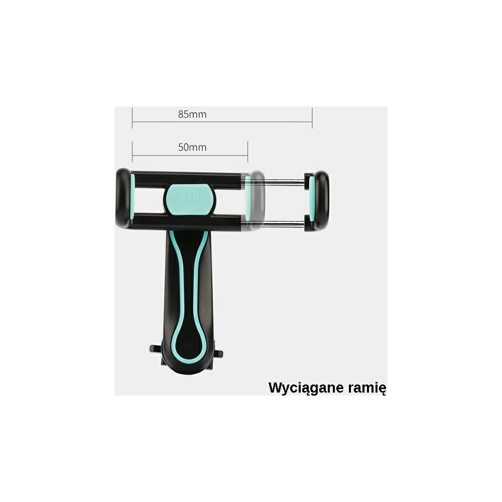Uchwyt samochodowy USAMS Air Vent Tuyere FX Series czarny/black VSFX01