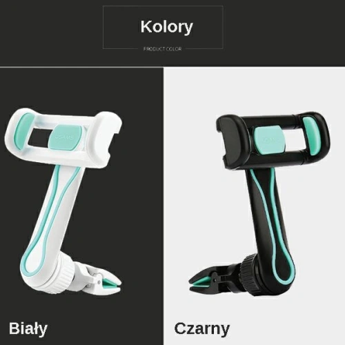 Kup Uchwyt samochodowy USAMS Air Vent Tuyere FX Series czarny/black VSFX01 - USA746BLK - {ean13} - Sklep Home Screen