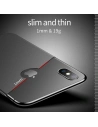Buy MSVII Logo Cut-Out iPhone XS/X 5.8 Black + Tempered glass - MS7240BLK - {ean13} - Home Screen Store Europe