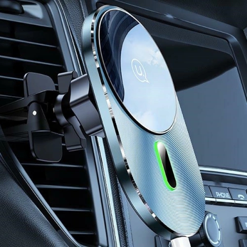 Buy USAMS Wireless Charger Car Mount Magnetic Car Wireless Charging 15W Air Vent grey CD170DZ01 (US-CD170) - USA750GRY - {ean13} - Home Screen Store Europe