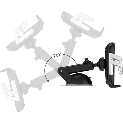 Kup Suport auto cu încărcare inductivă USAMS US-CD101 Inducție Automată 10W Tablou de bord negru/CD101ZJ01 - USA752BLK - {ean13} - Sklep Home Screen
