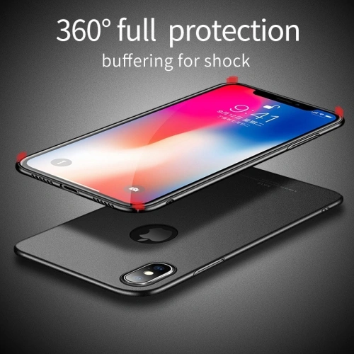Kup Etui MSVII Logo Cut-Out iPhone XS/X 5.8 Black - MS7240BLK - {ean13} - Sklep Home Screen