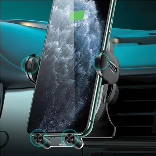 Kup Suport auto cu încărcare inductivă USAMS US-CD132 15W Ventilație Automată negru/CD132ZJ01 - USA756BLK - {ean13} - Sklep Home Screen