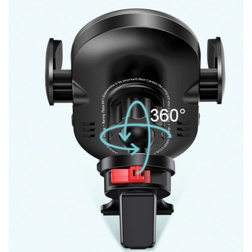 Kup Automatický držák do auta s indukčním nabíjením USAMS US-CD132 15W pro ventilaci černý/black CD132ZJ01 - USA756BLK - {ean13} - Sklep Home Screen