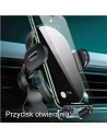 Kup Automatický držák do auta s indukčním nabíjením USAMS US-CD132 15W pro ventilaci černý/black CD132ZJ01 - USA756BLK - {ean13} - Sklep Home Screen