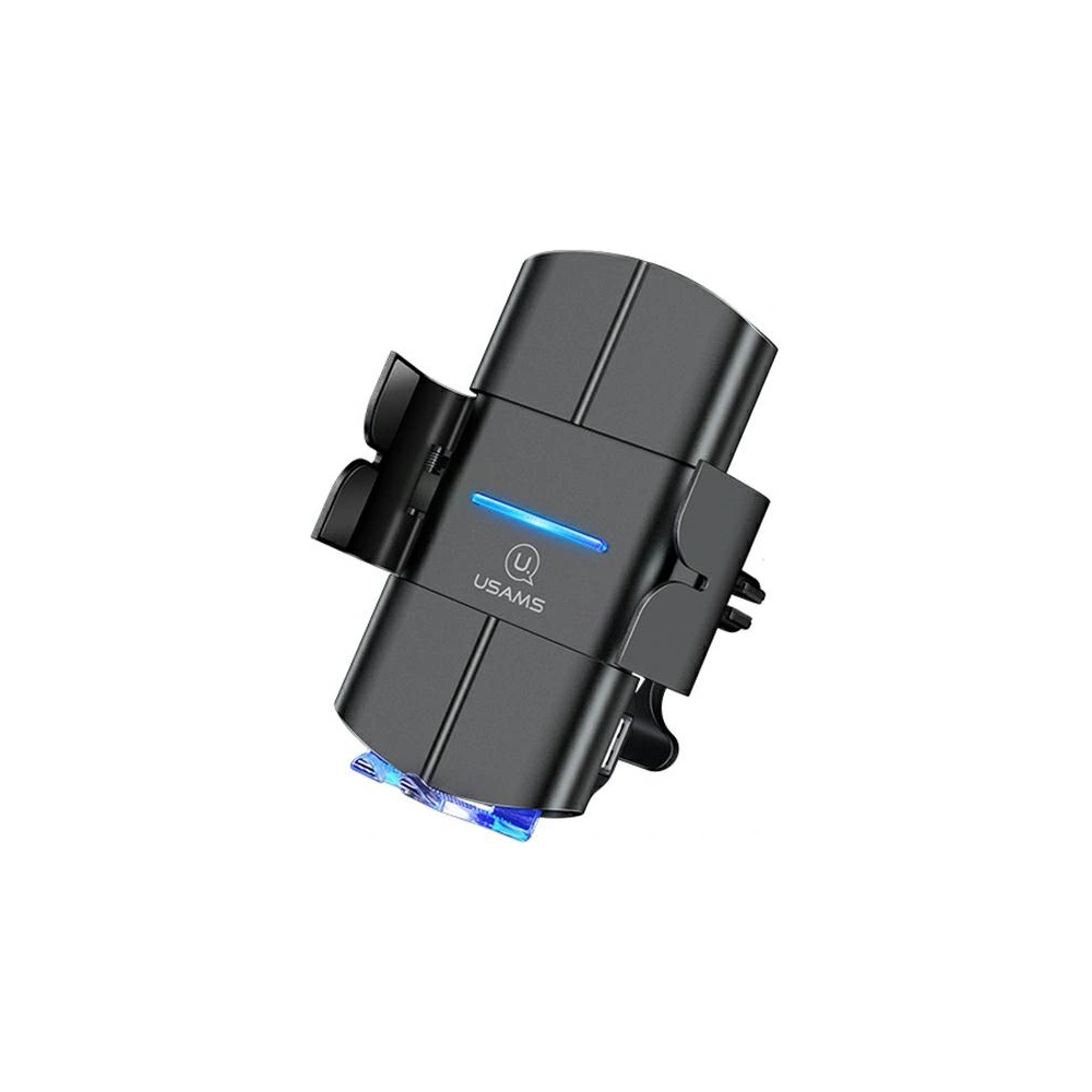 Uchwyt samochodowy z ładowaniem indukcyjnym USAMS US-CD133 10W Automatic Air Vent czarny/black Starod CD133ZJ01