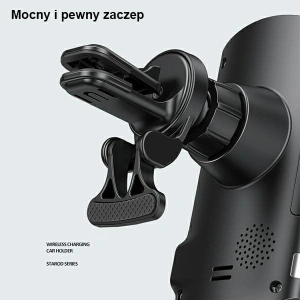 Kup Uchwyt samochodowy z ładowaniem indukcyjnym USAMS US-CD133 10W Automatic Air Vent czarny/black Starod CD133ZJ01 - USA757BLK - {ean13} - Sklep Home Screen