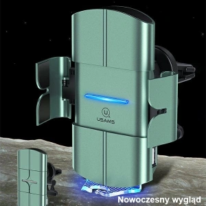 Kup Uchwyt samochodowy z ładowaniem indukcyjnym USAMS US-CD133 10W Automatic Air Vent zielony/green Starod CD133ZJ02 - USA758GRN - {ean13} - Sklep Home Screen