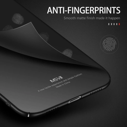 Buy MSVII Logo Cut-Out iPhone XS/X 5.8 Black + Tempered glass - MS7240BLK - {ean13} - Home Screen Store Europe