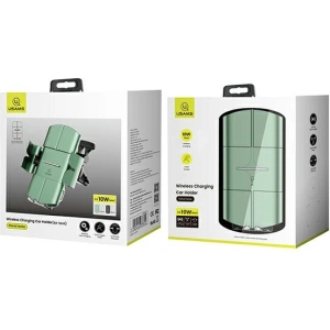 Kup Uchwyt samochodowy z ładowaniem indukcyjnym USAMS US-CD133 10W Automatic Air Vent zielony/green Starod CD133ZJ02 - USA758GRN - {ean13} - Sklep Home Screen