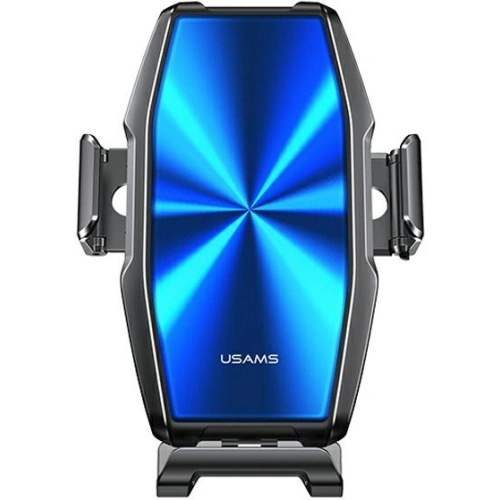 Kup Auto-Halterung mit induktiver Ladung USAMS US-CD134 15W Automatischer Luftauslass grau/grey Zenya CD134ZJ02 - USA760GRY - {ean13} - Sklep Home Screen