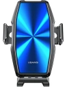 Auto-Halterung mit induktiver Ladung USAMS US-CD134 15W Automatischer Luftauslass grau/grey Zenya CD134ZJ02