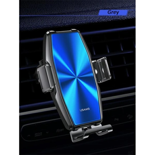 Kup Uchwyt samochodowy z ładowaniem indukcyjnym USAMS US-CD134 15W Automatic Air Vent szary/grey Zenya CD134ZJ02 - USA760GRY - {ean13} - Sklep Home Screen