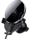 Auto-Halterung mit induktiver Ladung USAMS US-CD164 15W 2in1 Magnetische Lüftung schwarz/schwarz CD164DZ01