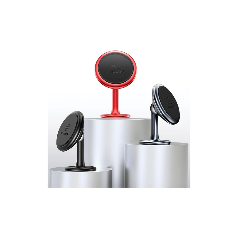 Uchwyt samochodowy magnetyczny USAMS na kokpit US-ZJ049 czerwony/red  ZJ49ZJ02