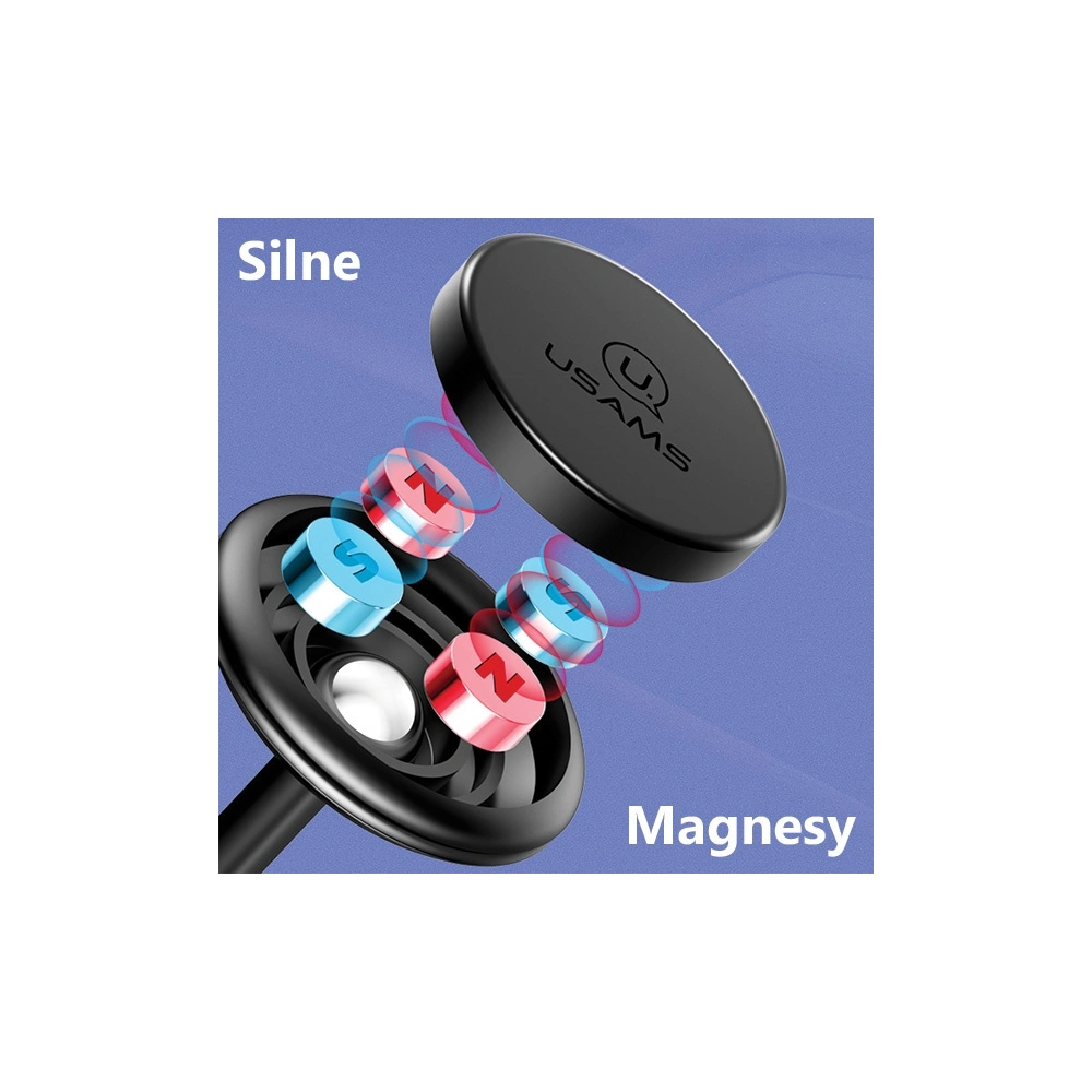 Uchwyt samochodowy magnetyczny USAMS na kokpit US-ZJ049 czerwony/red  ZJ49ZJ02