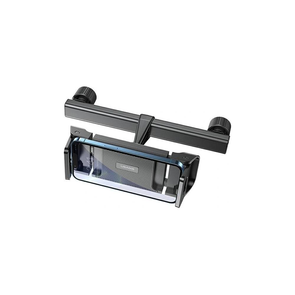 Uchwyt samochodowy USAMS na zagłówek czarny/black ZJ68ZJ01