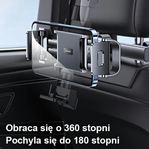 Kup Suport auto USAMS pentru tetieră negru/black ZJ68ZJ01 - USA769BLK - {ean13} - Sklep Home Screen