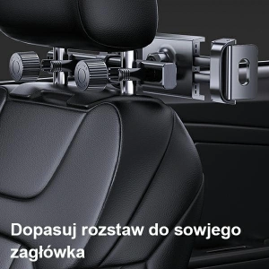 Kup Uchwyt samochodowy USAMS na zagłówek czarny/black ZJ68ZJ01 - USA769BLK - {ean13} - Sklep Home Screen
