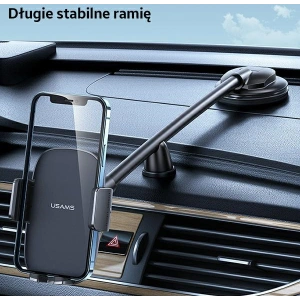 Kup Upevnění do auta USAMS na palubní desku černé/black ZJ065ZJ01 - USA770BLK - {ean13} - Sklep Home Screen