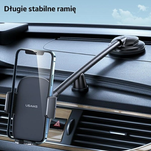 Kup USAMS Auto-Halterung für das Armaturenbrett schwarz ZJ065ZJ01 - USA770BLK - {ean13} - Sklep Home Screen