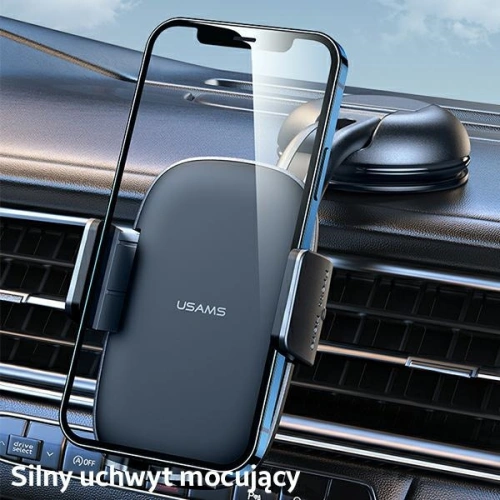 Buy USAMS Dashboard Car Mount black ZJ063ZJ01 (US-ZJ063) - USA771BLK - {ean13} - Home Screen Store Europe