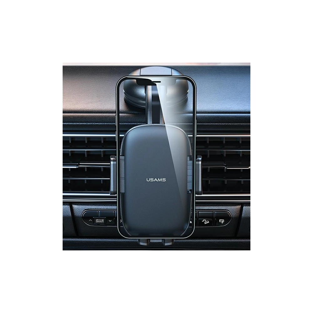 Uchwyt samochodowy USAMS na kokpit/do szyby czarny/black ZJ063ZJ01