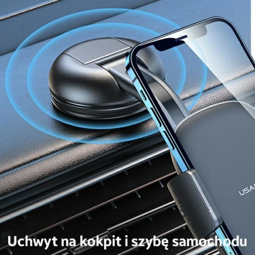 Buy USAMS Dashboard Car Mount black ZJ063ZJ01 (US-ZJ063) - USA771BLK - {ean13} - Home Screen Store Europe