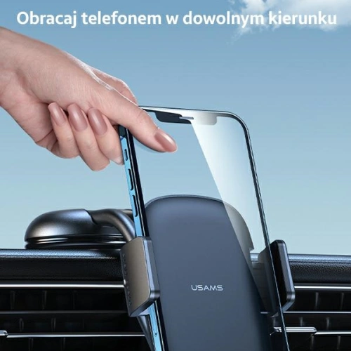 Kup Držák do auta USAMS na palubní desku/okno černý/black ZJ063ZJ01 - USA771BLK - {ean13} - Sklep Home Screen