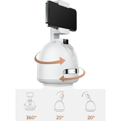 Buy USAMS Face Tracking Phone Holder white ZB239GPQ01 (US-ZB239) - USA772WHT - {ean13} - Home Screen Store Europe