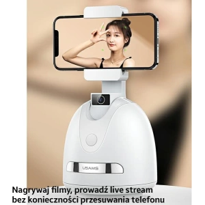 Buy USAMS Face Tracking Phone Holder white ZB239GPQ01 (US-ZB239) - USA772WHT - {ean13} - Home Screen Store Europe