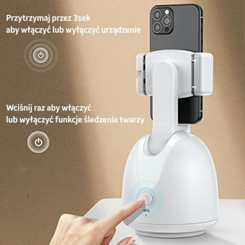 Kup USAMS Halterung mit Gesichtserkennung weiß/white ZB239GPQ01 - USA772WHT - {ean13} - Sklep Home Screen