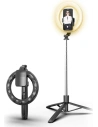 Buy USAMS Tripod with LED Lamp black ZB241ZJ01 (US-ZB241) - USA773BLK - {ean13} - Home Screen Store Europe