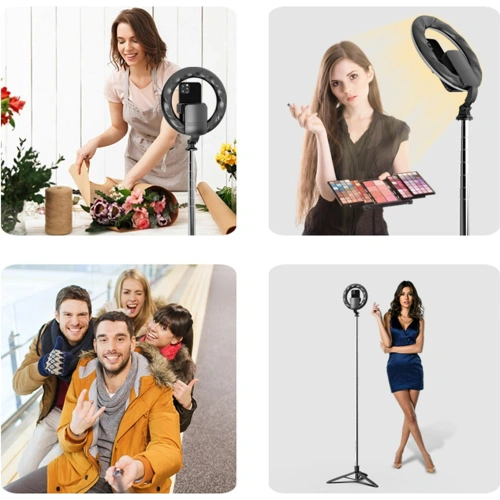 Buy USAMS Tripod with LED Lamp black ZB241ZJ01 (US-ZB241) - USA773BLK - {ean13} - Home Screen Store Europe