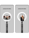 Kup Statyw na telefon USAMS z lampą LED tripod czarny/black ZB241ZJ01 - USA773BLK - {ean13} - Sklep Home Screen