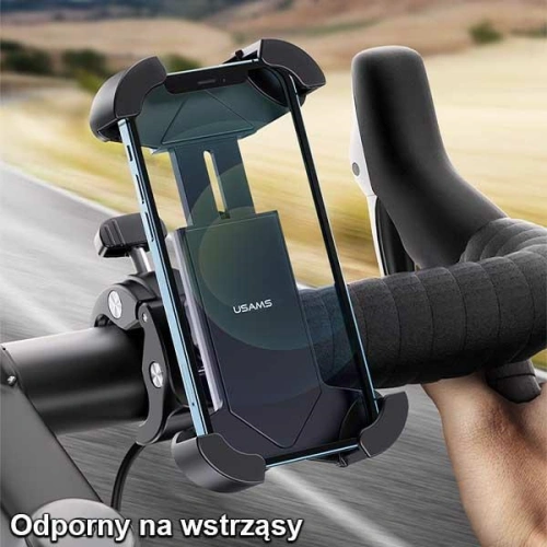 Kup Uchwyt rowerowy USAMS US-ZJ064 czarny/black ZJ064ZJ01 - USA775BLK - {ean13} - Sklep Home Screen