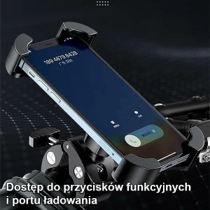 Kup Uchwyt rowerowy USAMS US-ZJ064 czarny/black ZJ064ZJ01 - USA775BLK - {ean13} - Sklep Home Screen