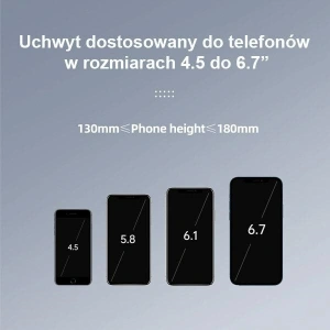 Kup Uchwyt rowerowy USAMS US-ZJ064 czarny/black ZJ064ZJ01 - USA775BLK - {ean13} - Sklep Home Screen