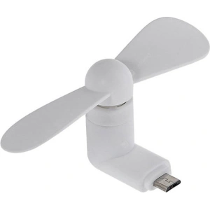 Kup Větráček USAMS microUSB bílý/white MICMF02 - USA777WHT - {ean13} - Sklep Home Screen