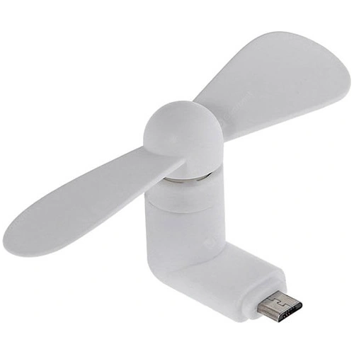 Kup Větráček USAMS microUSB bílý/white MICMF02 - USA777WHT - {ean13} - Sklep Home Screen