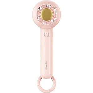 Buy USAMS Hand Fan Mini 1200mAh Candy Series pink ZB251FS02 (US-ZB251) - USA779PNK - {ean13} - Home Screen Store Europe