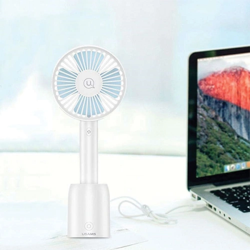 Kup Ventilator cu stație de încărcare USAMS albastru/blue ZB39MF02 - USA781BLU - {ean13} - Sklep Home Screen