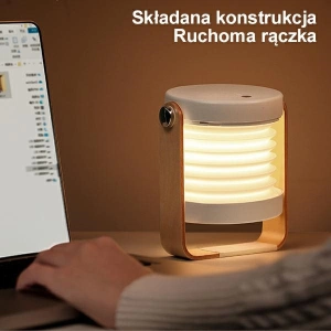 Kup Többfunkciós LED éjjeli lámpa USAMS fehér/ZB249YH01 - USA783WHT - {ean13} - Sklep Home Screen