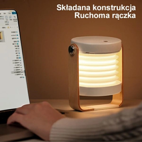 Kup Lampă LED multifuncțională de noapte USAMS albă/white ZB249YH01 - USA783WHT - {ean13} - Sklep Home Screen