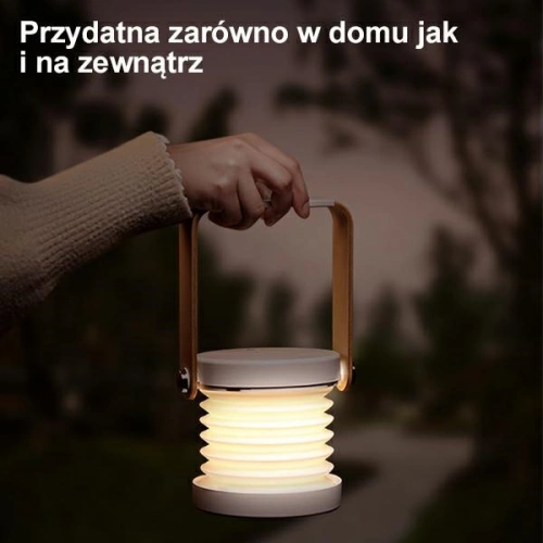 Kup Lampă LED multifuncțională de noapte USAMS albă/white ZB249YH01 - USA783WHT - {ean13} - Sklep Home Screen