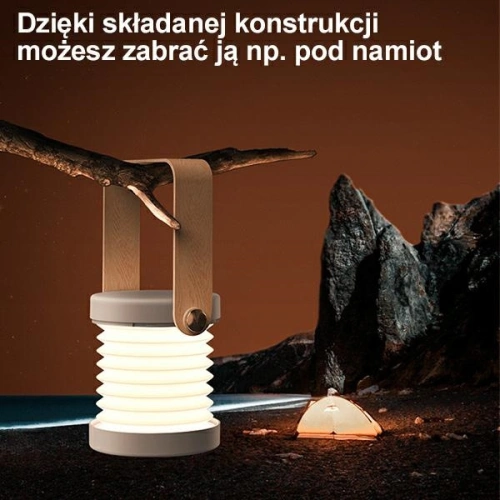 Kup Lampă LED multifuncțională de noapte USAMS albă/white ZB249YH01 - USA783WHT - {ean13} - Sklep Home Screen