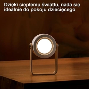 Kup Többfunkciós LED éjjeli lámpa USAMS fehér/ZB249YH01 - USA783WHT - {ean13} - Sklep Home Screen