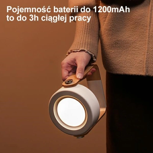 Kup Lampă LED multifuncțională de noapte USAMS albă/white ZB249YH01 - USA783WHT - {ean13} - Sklep Home Screen