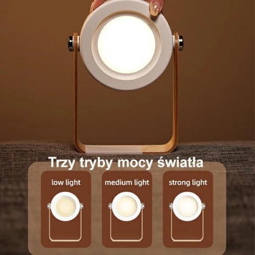 Kup Lampă LED multifuncțională de noapte USAMS albă/white ZB249YH01 - USA783WHT - {ean13} - Sklep Home Screen